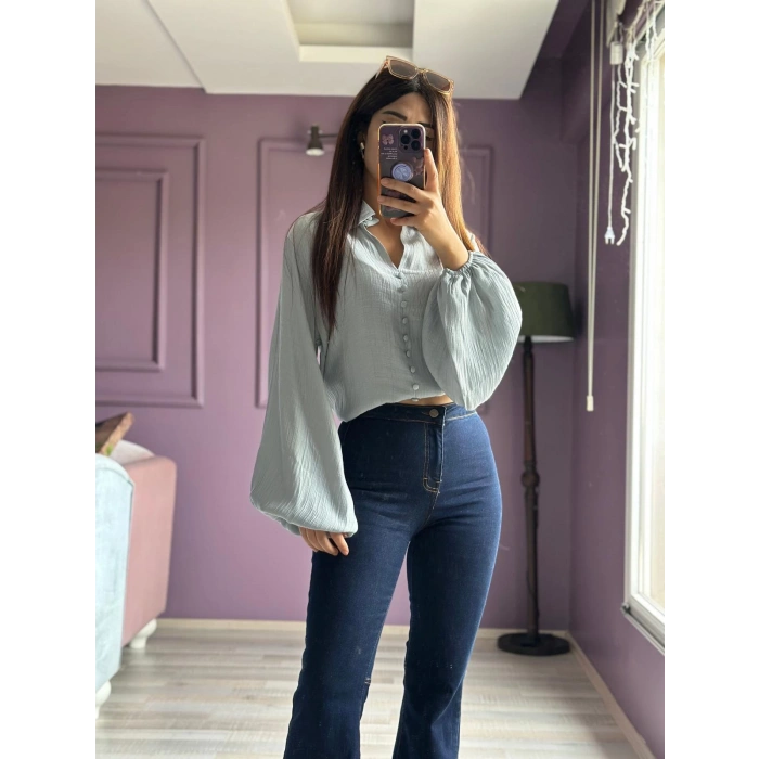 LİKRALI LACİVERT JEAN