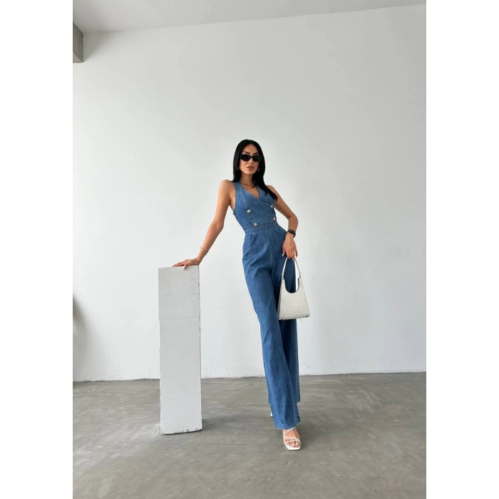 MAVİ UZUN KOT TULUM