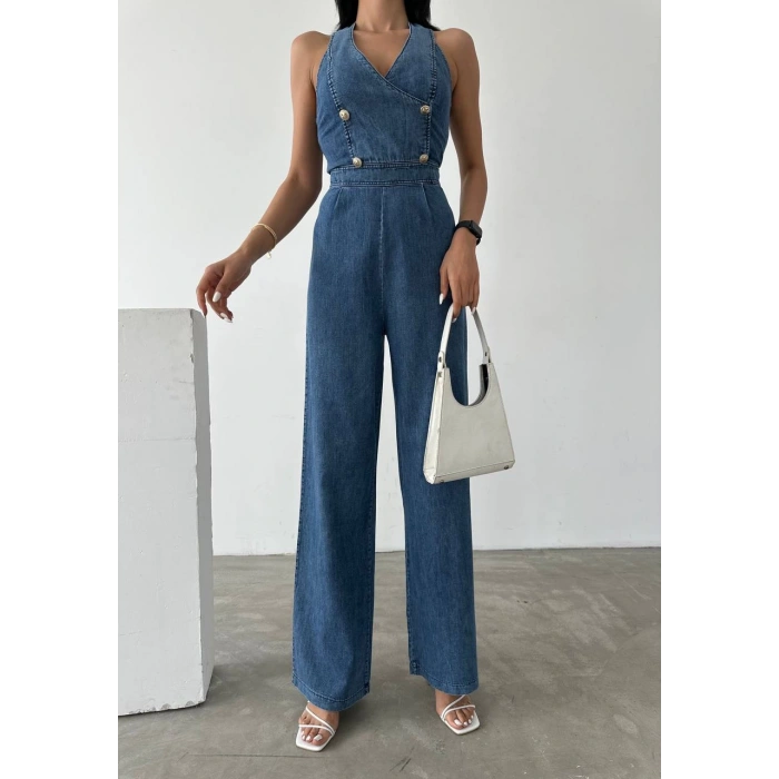 MAVİ UZUN KOT TULUM