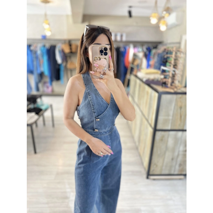 MAVİ UZUN KOT TULUM