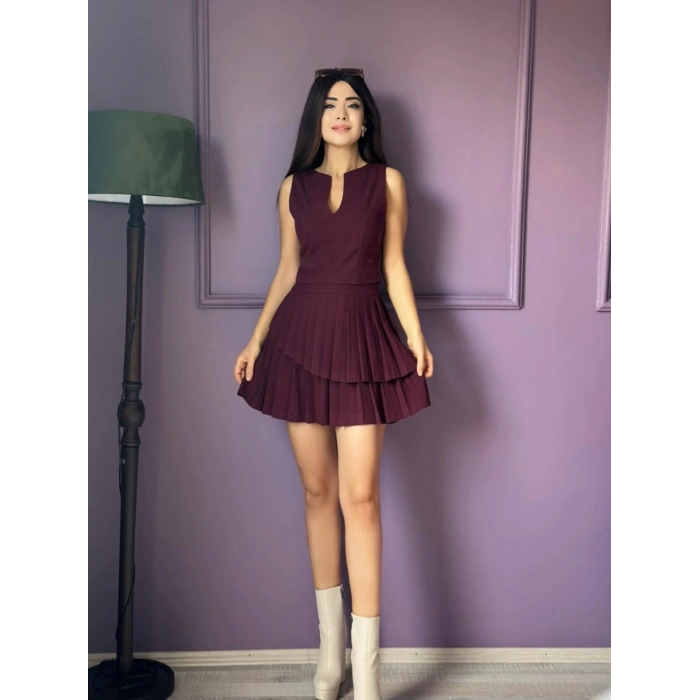 MÜRDÜM ETEK BLUZ TAKIM