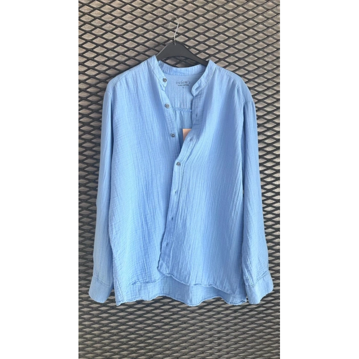 MÜSLİN OVERSİZE GÖMLEK