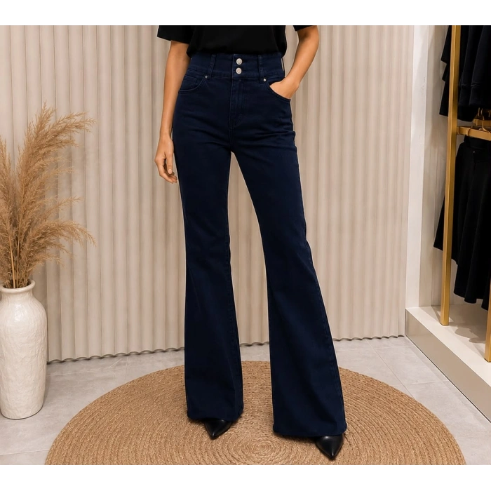 PENSLİ İNCE JEAN PANTOLON XLV