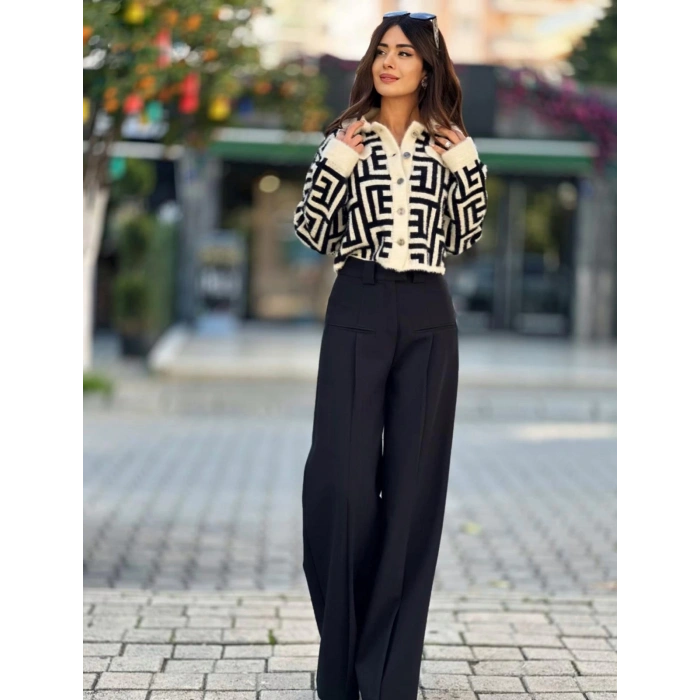 PİLE DETAY PANTOLON