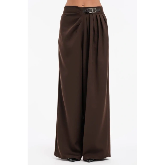 PİLE DETAY TASARIM PANTOLON W3