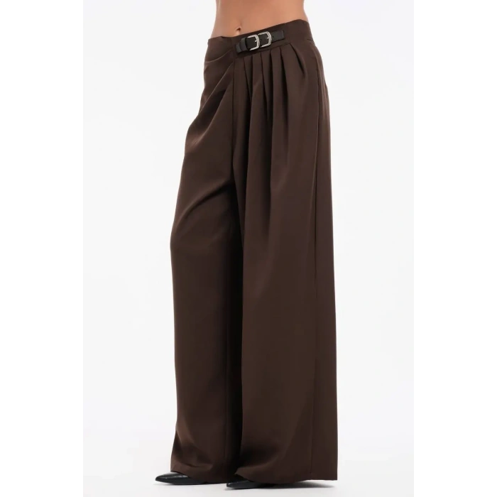 PİLE DETAY TASARIM PANTOLON W3
