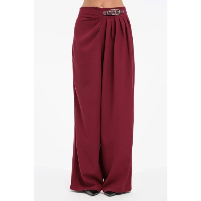PİLE DETAY TASARIM PANTOLON W3