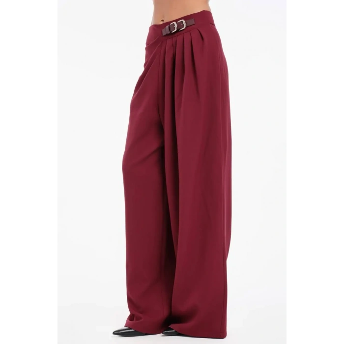 PİLE DETAY TASARIM PANTOLON W3
