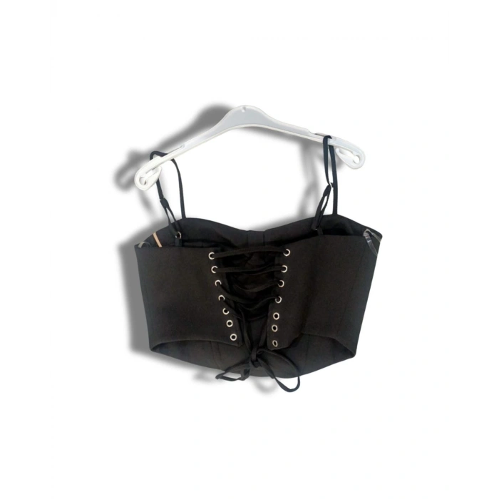 SİYAH SIRTI BAĞLAMALI BUSTİYER