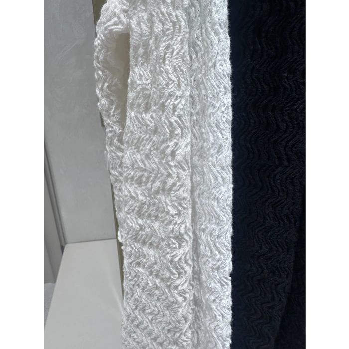 UZUN KOLLU KAYIK YAKA BLUZ LFN