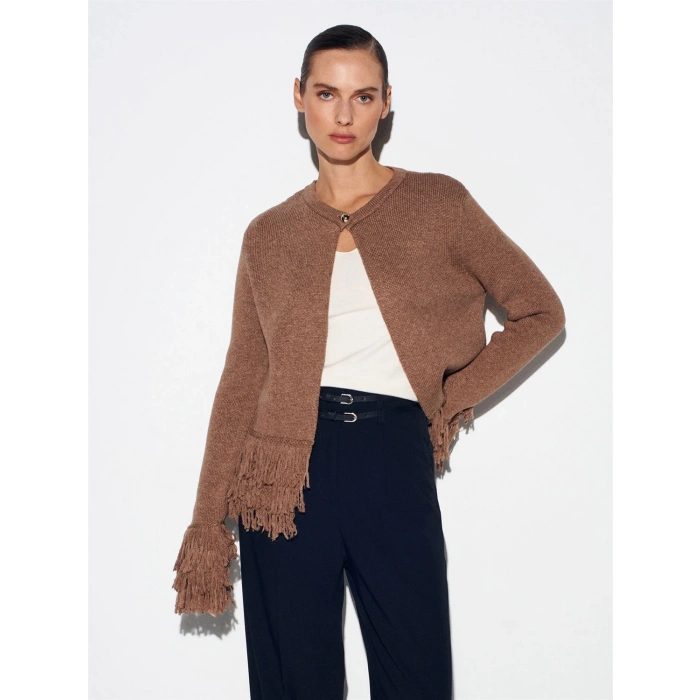 VİZON PÜSKÜL KOL DÜĞMELİ HIRKA