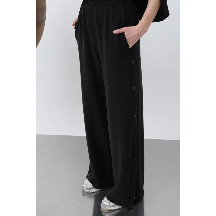 YANLARI ÇITÇITLI MODAL PANTOLON