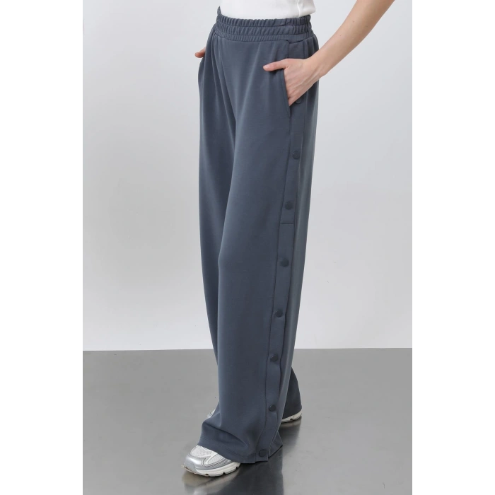 YANLARI ÇITÇITLI MODAL PANTOLON