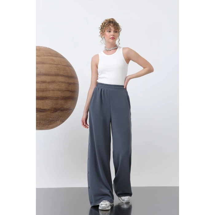 YANLARI ÇITÇITLI MODAL PANTOLON