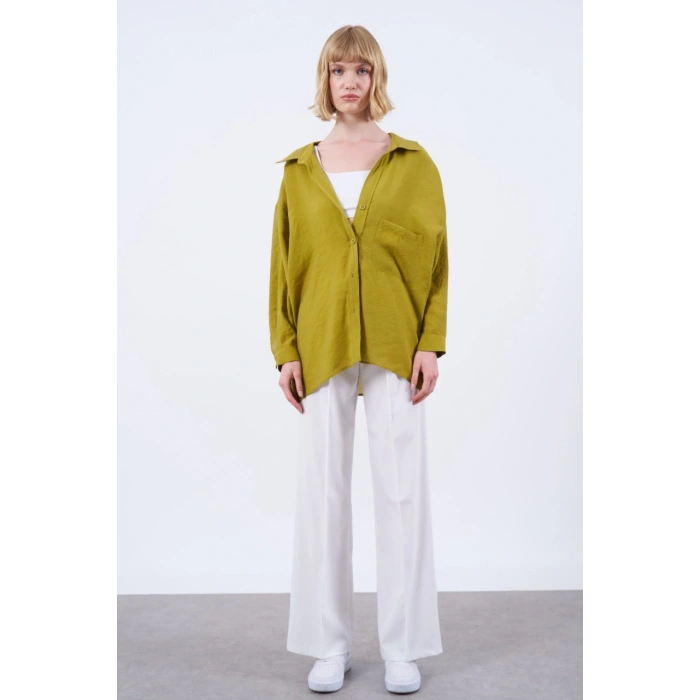 YARASA KOL STANDART BEDEN GÖMLEK