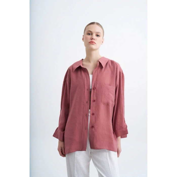 YARASA KOL STANDART BEDEN GÖMLEK