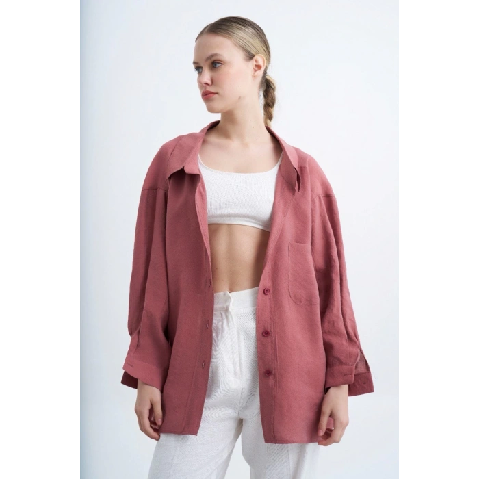 YARASA KOL STANDART BEDEN GÖMLEK