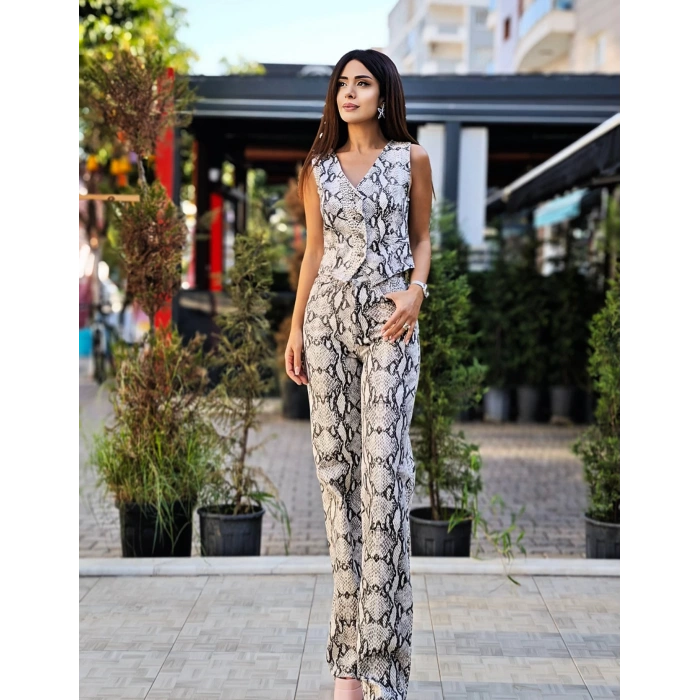 YILAN DESENLİ PANTOLON