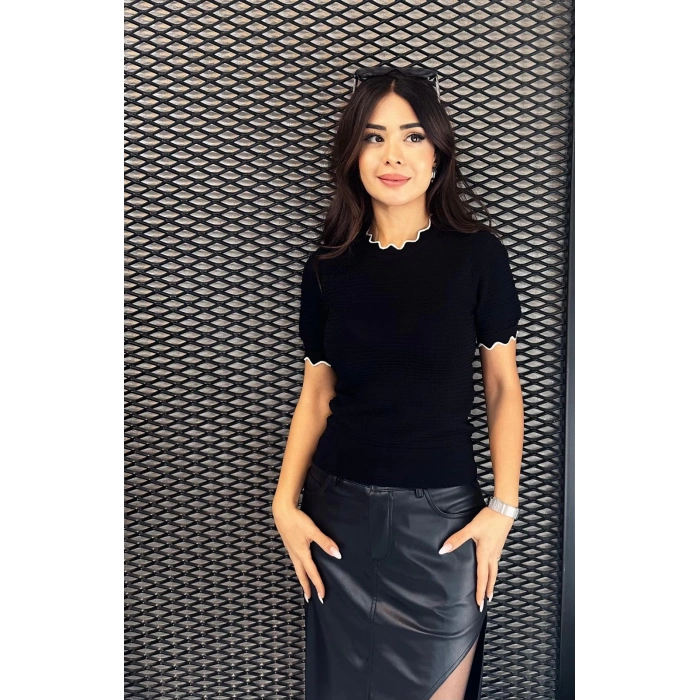 ZİKZAK DETAY TRİKO