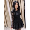SİYAH TÜL ELBİSE EXPL