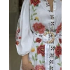 İTHAL ÇİÇEKLİ ELBISE