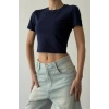 BASİC KISA KOL CROPTOP