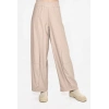 BEJ DERİ PALAZZO PANTOLON