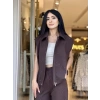 KAHVE IŞILTILI PANTOLON