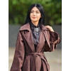 KIRÇILLI TRENCHCOAT KAŞE