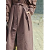 KIRÇILLI TRENCHCOAT KAŞE