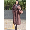 KIRÇILLI TRENCHCOAT KAŞE
