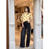 SİYAH NAPOLYON DETAY TASARIM PANTOLON W3