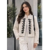 TAŞ RENGİ NAPOLYON DETAY CEKET NX