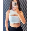 TAŞLI CROP TOP