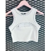 TAŞLI CROP TOP