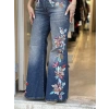 YANI NAKIŞLI JEAN PANTOLON İTS