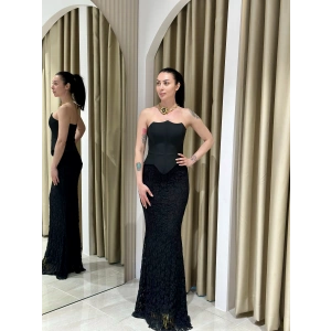 DANTEL DETAY TASARIM MİSS ELBİSE