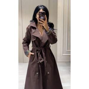 KAHVERENGİ TRENÇKOT