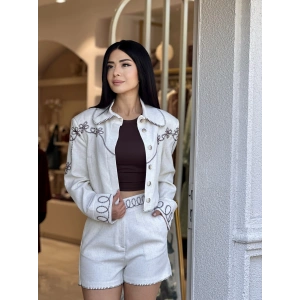 NATUREL NAKIŞLI CEKET