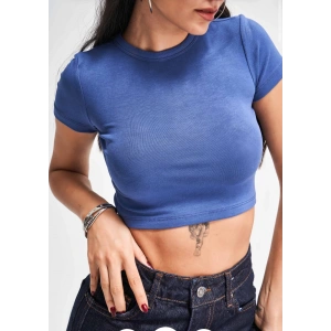 BİSİKLET YAKA CROP