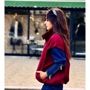 BORDO OVERSİZE YELEK