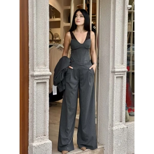 ÇİZGİLİ TAŞLI TASARIM PANTOLON ITS
