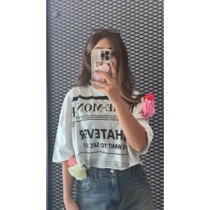 GÜLLÜ TİŞÖRT KISA