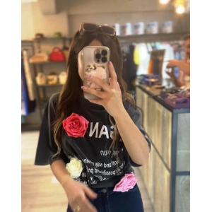 GÜLLÜ TİŞÖRT YIKAMALI