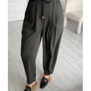 HAKİ BAĞCIK DETAY PANTOLON