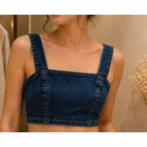 JEAN BÜSTİYER CROP