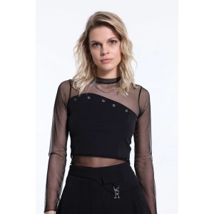 KUŞGÖZÜ DETAY TÜL BODY