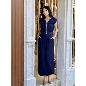 LACİVERT ŞALVARLI KAPÜŞONLU TAKIM