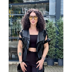 LAZER KESİM DETAYLI TASARIM CEKET