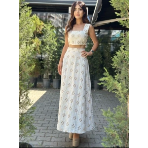 NAKIŞLI KETEN TAKIM